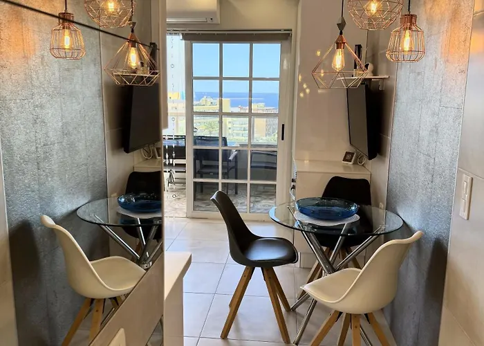 شقة Orlando Tenerife Sea View - Pool - Ac